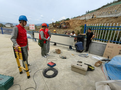 国网湖北竹溪县供电积极服务鄂坪调水工程，保障钻采用电需求